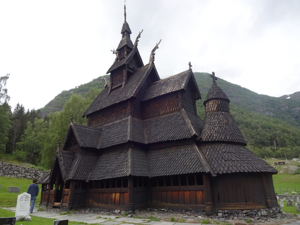Borgund Stavkirke, uma igreja de madeira medieval
